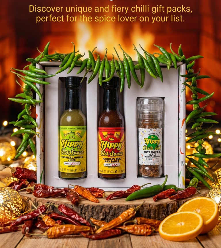 Gift Pack – Two Signature Chilli Sauces & a Chilli Salt